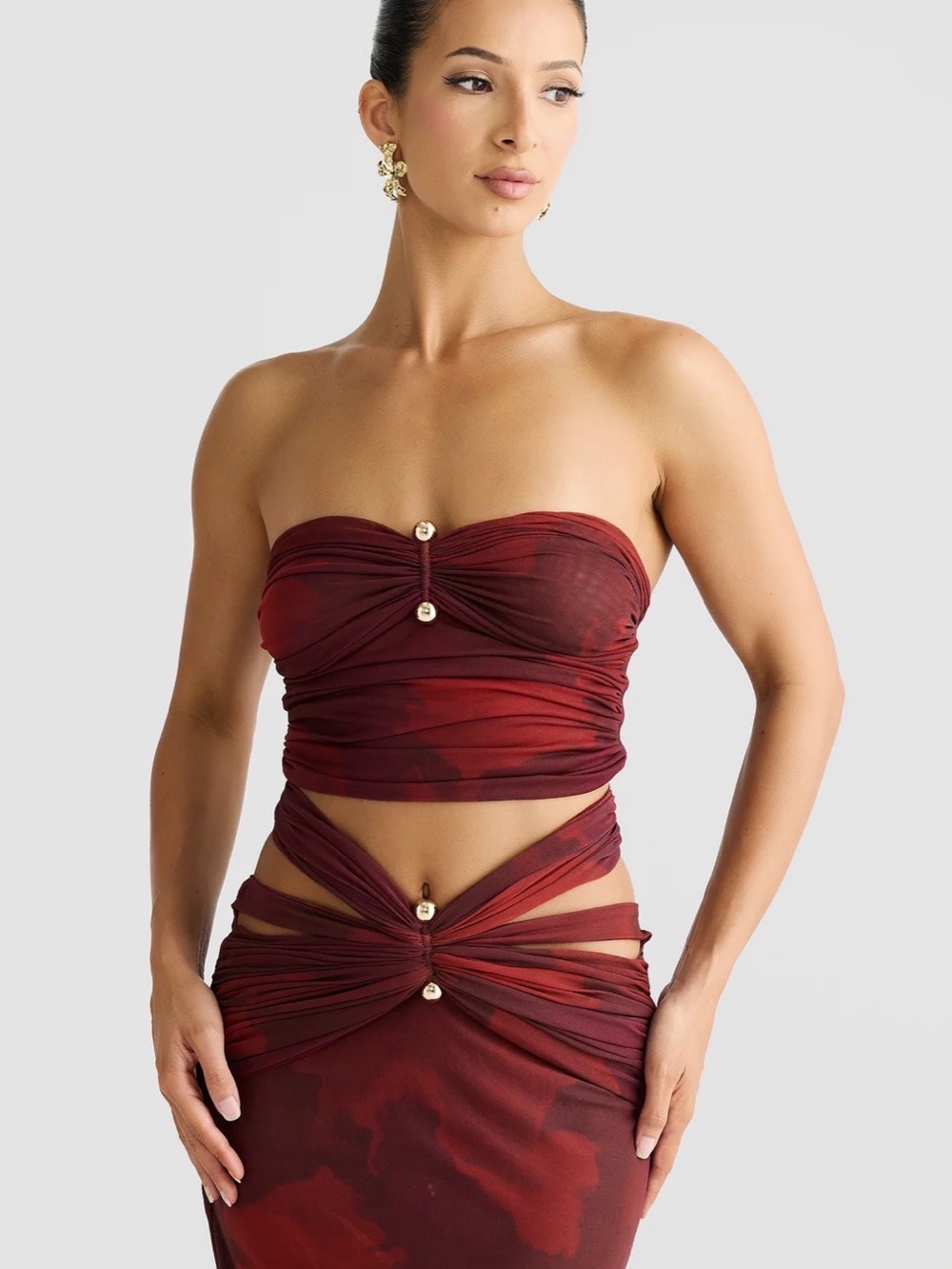 NWT Melani the Label Top and Skirt Set